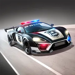 Взломанная Line Race: Police Pursuit (Лайн Рейс)  [МОД Menu]