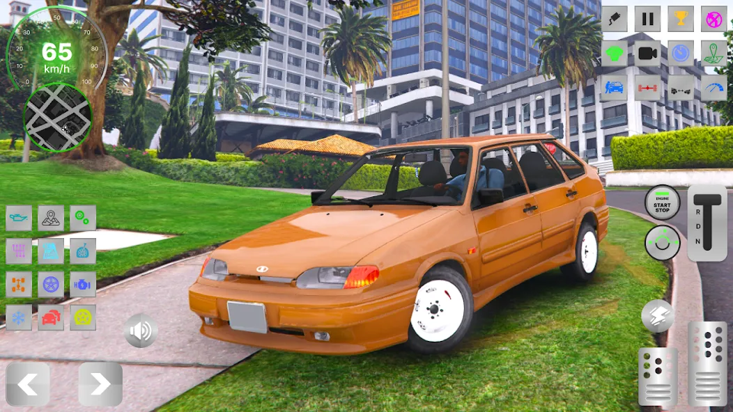 Четырка: Русский Дрифт Зима [МОД Бесконечные монеты] Screenshot 1