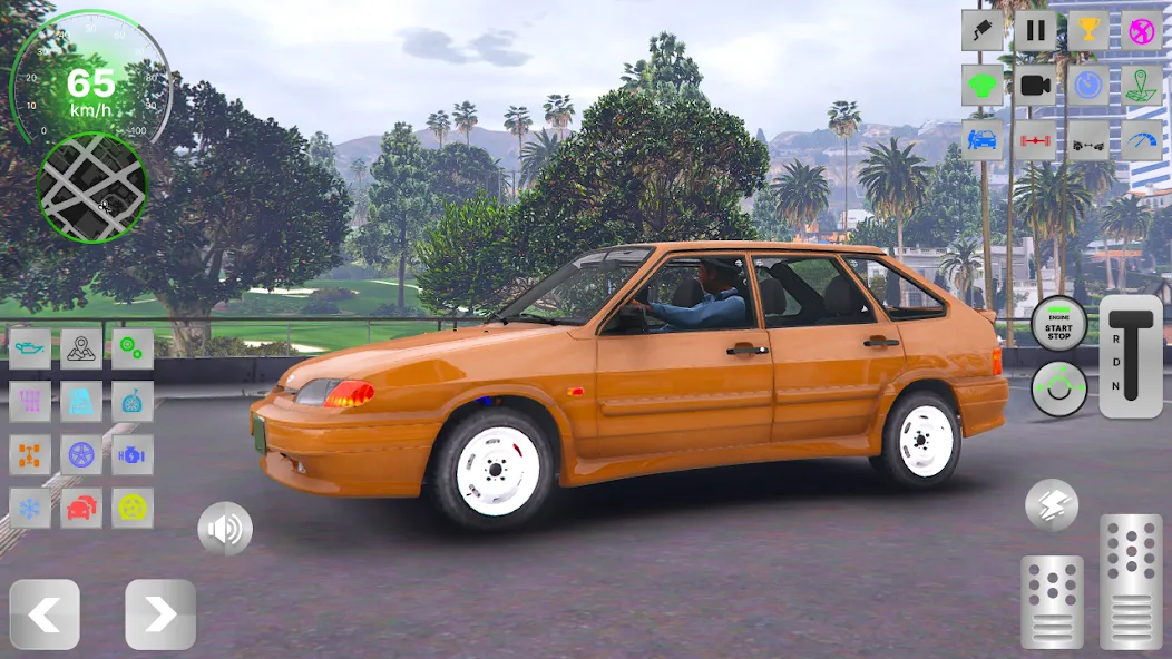 Четырка: Русский Дрифт Зима [МОД Бесконечные монеты] Screenshot 3