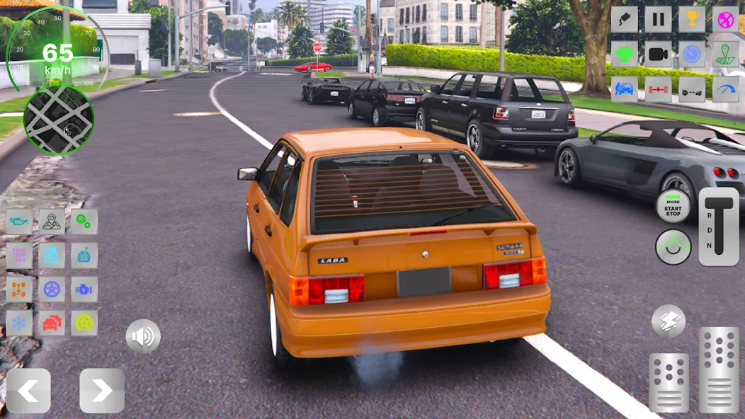 Четырка: Русский Дрифт Зима [МОД Бесконечные монеты] Screenshot 4