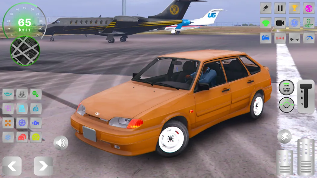 Четырка: Русский Дрифт Зима [МОД Бесконечные монеты] Screenshot 5