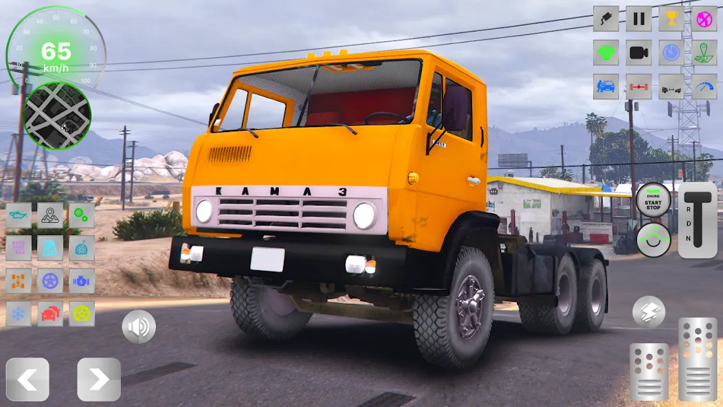 KAMAZ: Ultimate Russian Truck [МОД Все открыто] Screenshot 1