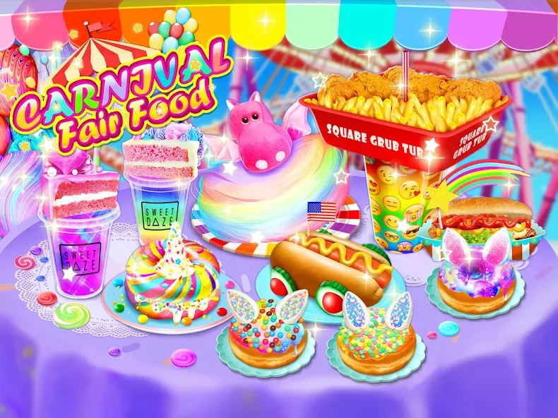 Unicorn Chef Games for Teens (Юникорн Шеф Игры для Подростков) [МОД Меню] Screenshot 1