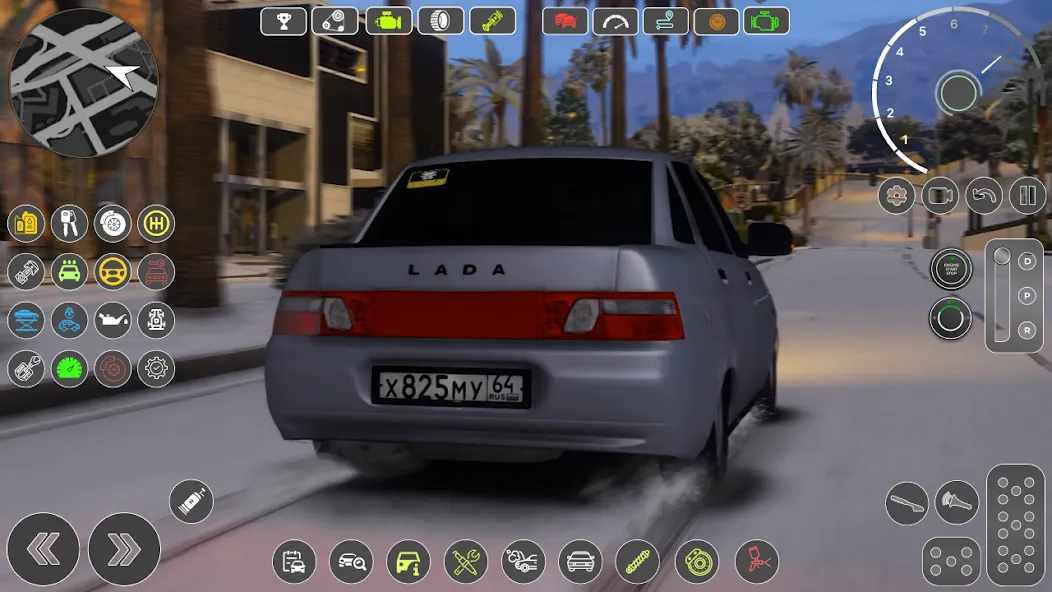 Lada 2110 Special Unit Race [МОД Unlimited Money] Screenshot 3