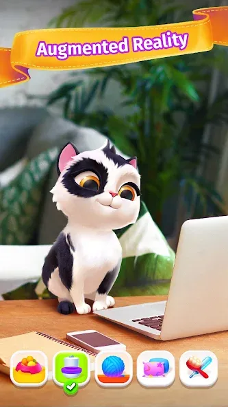 My Cat - Virtual pet simulator (Мой кот) [МОД Menu] Screenshot 1