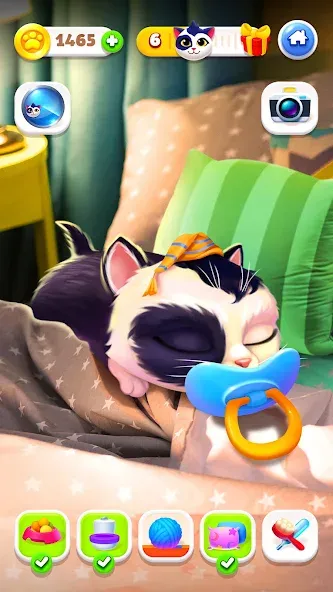 My Cat - Virtual pet simulator (Мой кот) [МОД Menu] Screenshot 3