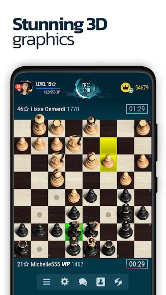 Chess Online [МОД Unlimited Money] Screenshot 1