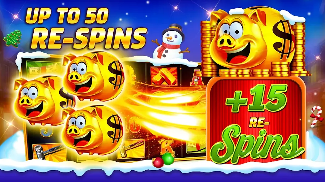 Clubillion Vegas Casino Slots (Клабиллион Вегас Казино Слотс) [МОД Mega Pack] Screenshot 4