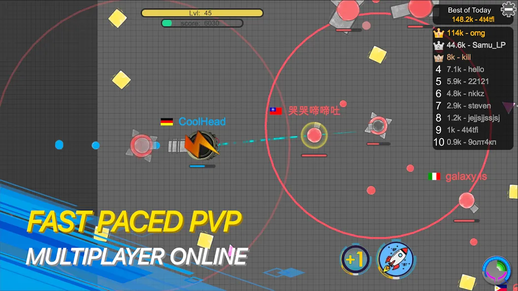 tank io games - piupiu.io [МОД Все открыто] Screenshot 1