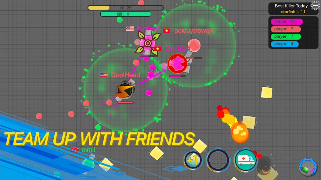 tank io games - piupiu.io [МОД Все открыто] Screenshot 2