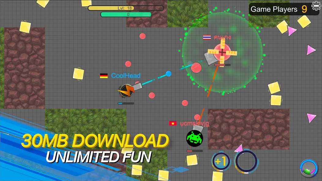 tank io games - piupiu.io [МОД Все открыто] Screenshot 4