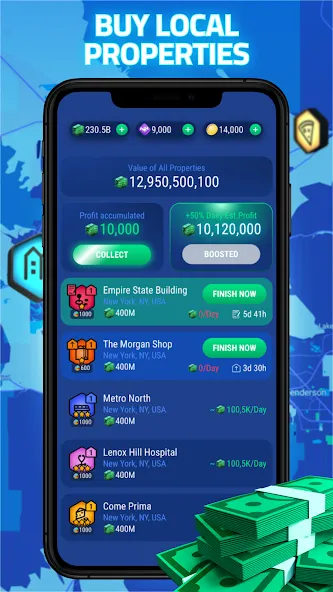 Landlord Go - Real Estate Game (Лэндлорд ГО) [МОД Много монет] Screenshot 4