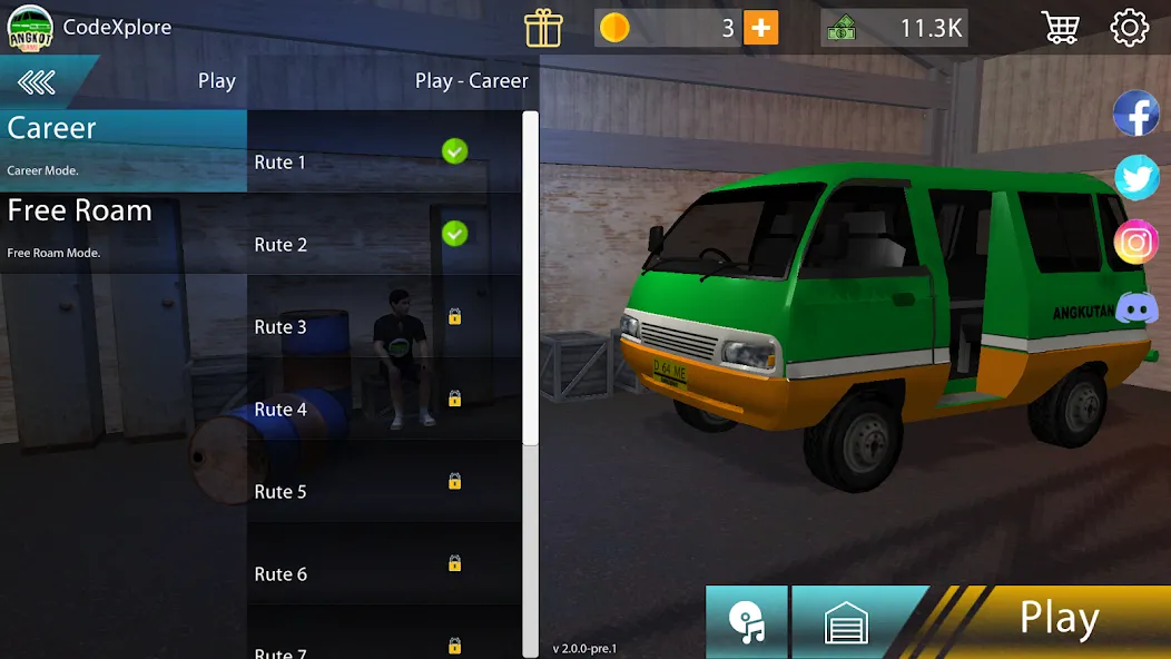 Angkot d Game (Ангкот д Гейм) [МОД Бесконечные деньги] Screenshot 3