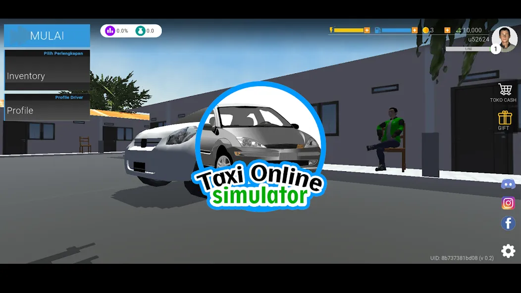 Taxi Online Simulator ID (Такси онлайн симулятор ) [МОД Меню] Screenshot 1