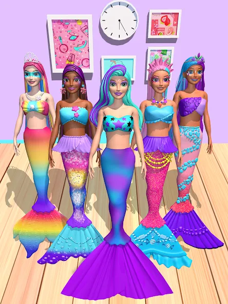 Color Reveal Suprise Doll Game (Цветной сюрпризный кукольный игровой набор) [МОД Меню] Screenshot 3