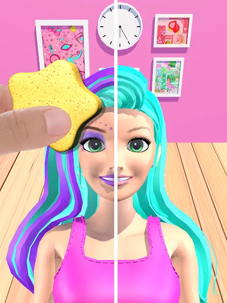 Color Reveal Suprise Doll Game (Цветной сюрпризный кукольный игровой набор) [МОД Меню] Screenshot 5