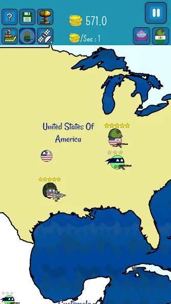 Dictators : No Peace (Диктаторс) [МОД Много денег] Screenshot 4