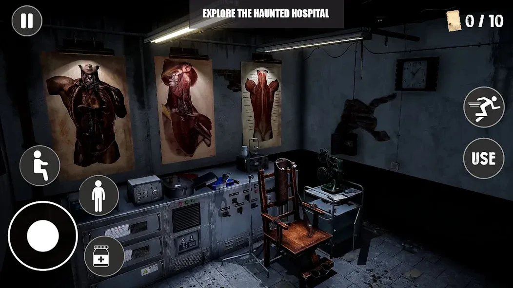 Scary Haunted Hospital Morgue [МОД Все открыто] Screenshot 3