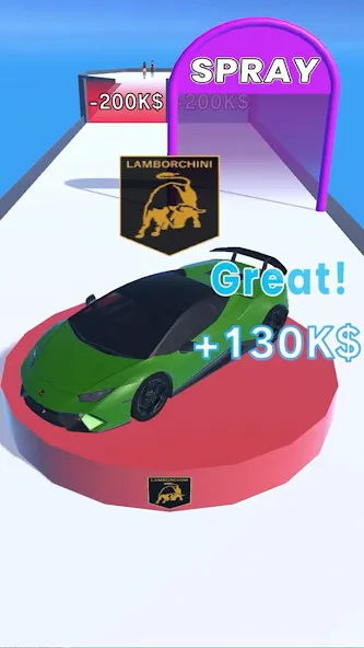 Get the Supercar 3D (Гет зе Суперкар 3Д) [МОД Mega Pack] Screenshot 5