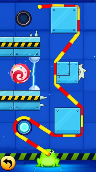 Frog Thife: Candy Thief Puzzle (Фрог Тифе) [МОД Все открыто] Screenshot 2