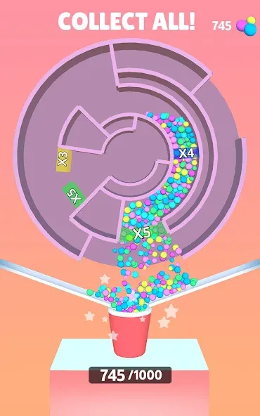 Multi Maze 3D [МОД Все открыто] Screenshot 1