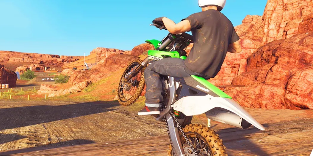 Dirt MX Bikes KTM Motocross 3D (Дирт МХ Байкс КТМ Мотокросс 3Д) [МОД Все открыто] Screenshot 5