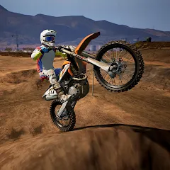 Взломанная Dirt MX Bikes KTM Motocross 3D (Дирт МХ Байкс КТМ Мотокросс 3Д)  [МОД Все открыто]