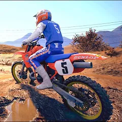 Взломанная Enduro Motocross Dirt MX Bikes (Эндуро Мотокросс Грязь МХ Мотоциклы)  [МОД Бесконечные монеты]