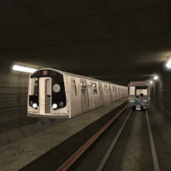 Скачать взломанную AG Subway Simulator Unlimited  [МОД Много монет]