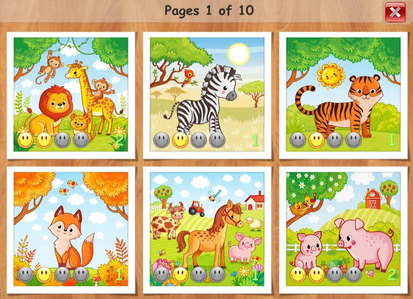Kids puzzles - 3 and 5 years [МОД Mega Pack] Screenshot 3