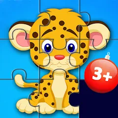 Взлом Kids puzzles - 3 and 5 years  [МОД Mega Pack]