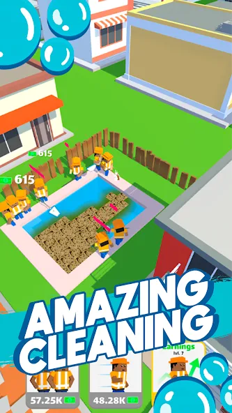 Cleaning Idle (Клининг Айдл) [МОД Menu] Screenshot 1