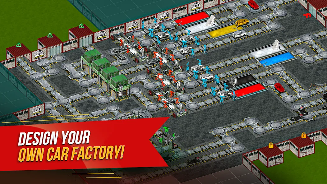 Car Factory Simulator [МОД Бесконечные деньги] Screenshot 1