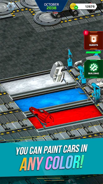 Car Factory Simulator [МОД Бесконечные деньги] Screenshot 2