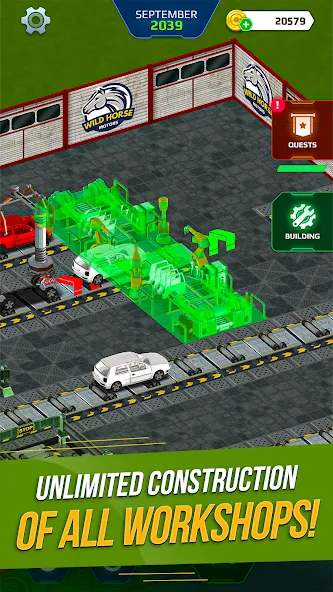 Car Factory Simulator [МОД Бесконечные деньги] Screenshot 4