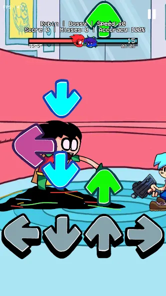 Finn Digital Darkness Battle (Финн Пибби Рэп Батл) [МОД Unlimited Money] Screenshot 4