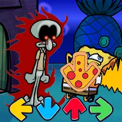 Взломанная Trickward Undersea Beat Battle (Триковый Фанкин Мод против БФ)  [МОД Unlocked]