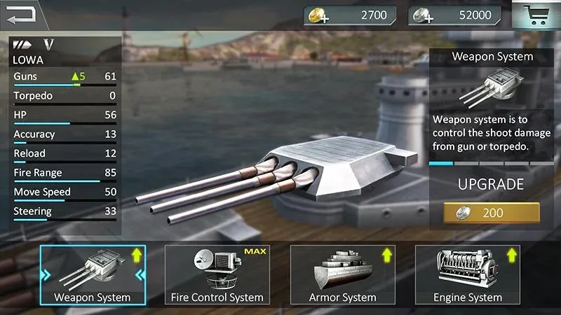 Warship Attack 3D [МОД Все открыто] Screenshot 3