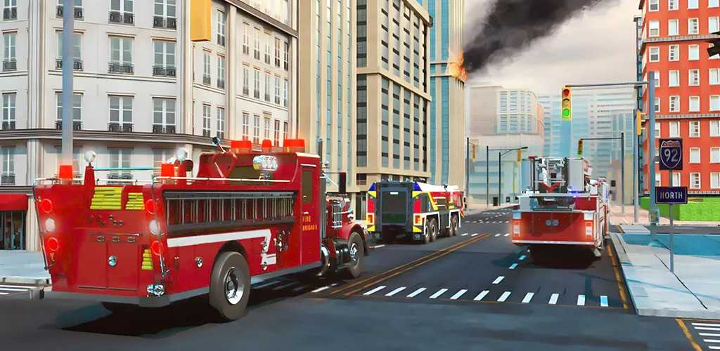 Real Firefighter 3D Simulator (Реальный Пожарник 3D Симулятор) [МОД Mega Pack] Screenshot 3
