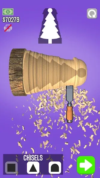 Woodturning (Вудтурнинг) [МОД Menu] Screenshot 1