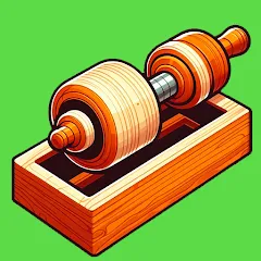 Взломанная Woodturning (Вудтурнинг)  [МОД Menu]