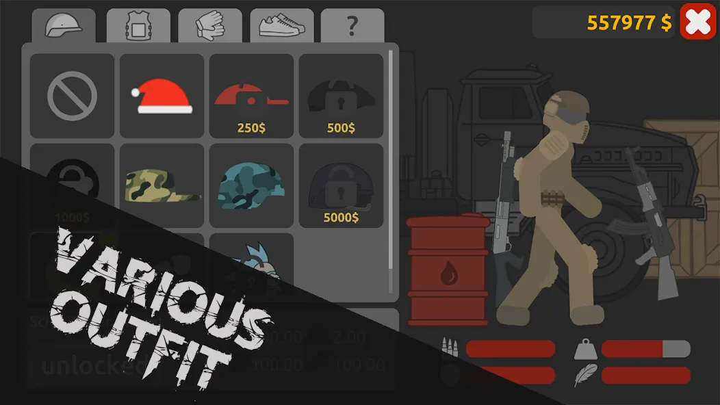 Stick Battle: Ragdoll Fight [МОД Все открыто] Screenshot 4