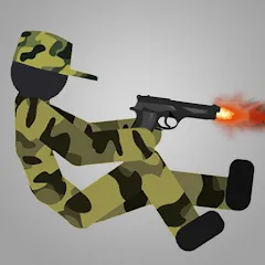 Скачать взломанную Stick Battle: Ragdoll Fight  [МОД Все открыто]