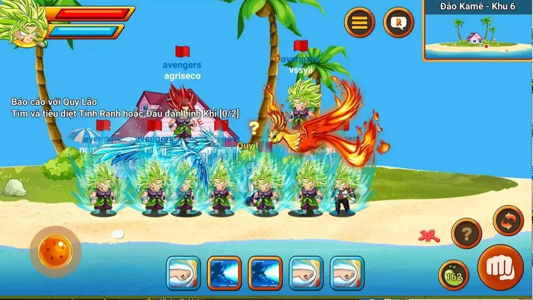 Rồng Thần Online [МОД Много монет] Screenshot 4