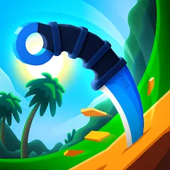 Взлом Flippy Knife: 3D flipping game (Флиппи Найф)  [МОД Unlimited Money]