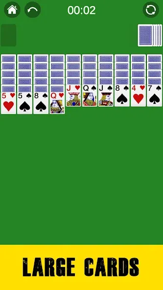 Spider Solitaire Card Game Fun [МОД Много денег] Screenshot 2