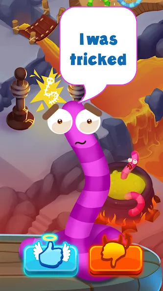 Worm out: Brain teaser games (Ворм аут) [МОД Бесконечные деньги] Screenshot 3