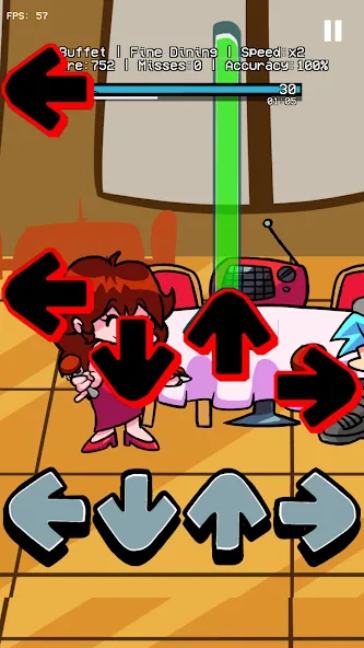 GF Buffet Night Burstin Mod (ФНФ Буфет Найт Берстин Мод) [МОД Unlocked] Screenshot 3