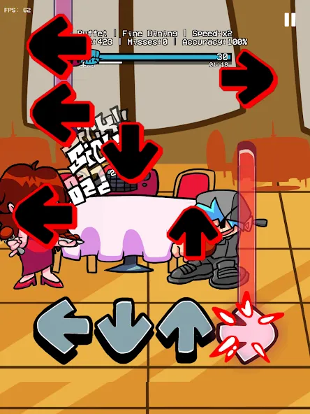 GF Buffet Night Burstin Mod (ФНФ Буфет Найт Берстин Мод) [МОД Unlocked] Screenshot 4