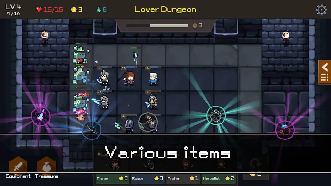 Dunlight : Random Defense (Данлайт) [МОД Бесконечные монеты] Screenshot 3